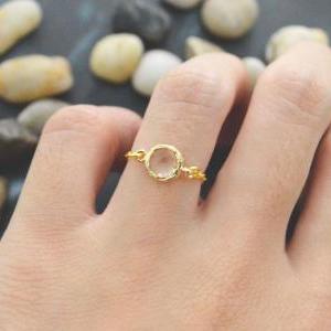 Chain ring, Gold Frame ring, Champa..