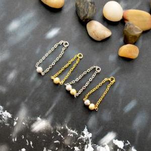 Chain ring, Metal bead ring, Beads ..