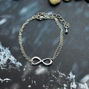 C-038 Infinity Bracelet, Double Layered Bracelet,..