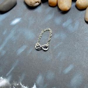 E-038 Infinity Ring, Chain Ring, Simple Ring,..