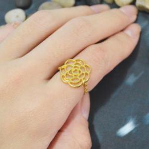 E-026 Flower ring, Chain ring, Came..