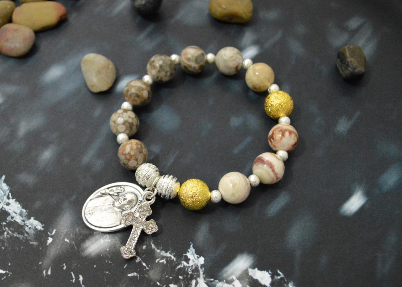 Mexican clearance rosary bracelet